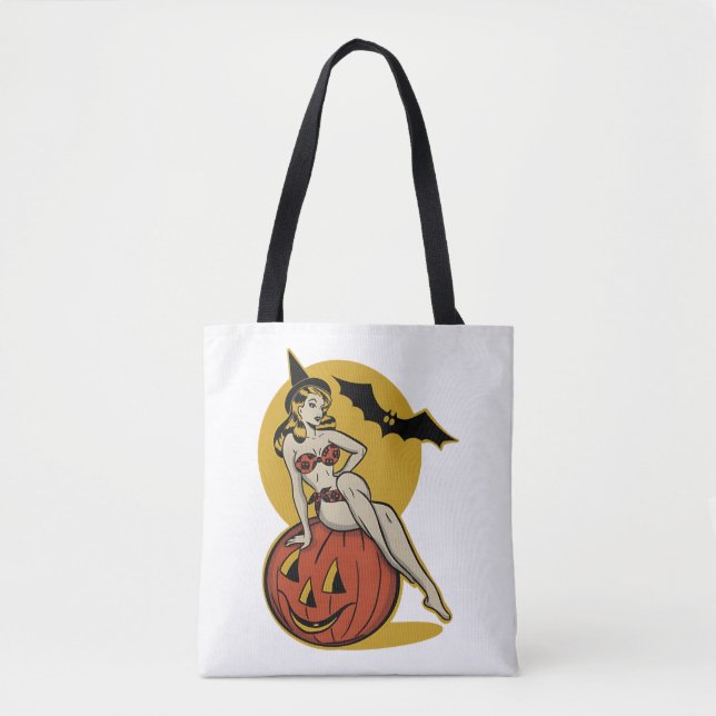 Tote Bag Halloween Vintage (Devant)