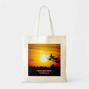 Tote Bag Halloween Witch