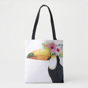 Tote Bag Halo tropical - toucan