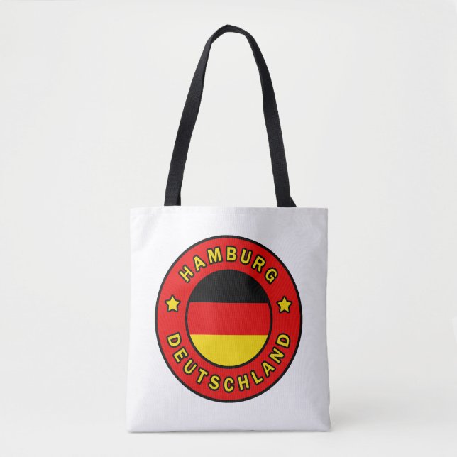 Tote Bag Hambourg Deutschland (Devant)