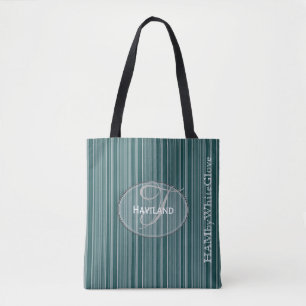 Tote Bag HAMbyWG - Lignes aléatoires dans n'importe quelle