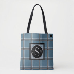 Tote Bag HAMbyWG - Nom personnalisé et tatan monogramme