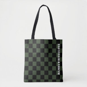 Tote Bag HAMbyWG - Vérificateur noir couleur personnalisé