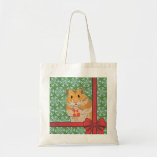 Tote Bag Hammy Christmas Hamster Noël