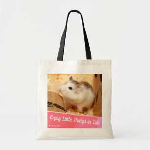 Tote Bag Hammyville - Joli Hamster Profitez De Petites Chos