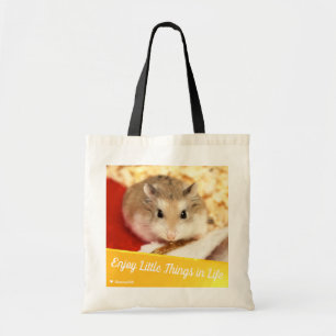 Tote Bag Hammyville - Joli Hamster Profitez De Petites Chos