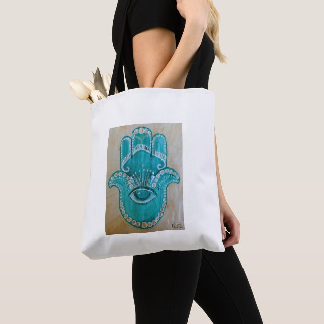 Tote Bag Hamsa bag (De près)