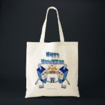 Tote Bag Hanoukka Dancing Dreidels et Jelly Doughnut<br><div class="desc">Vous regardez The Lee Hiller Photography Art and Designs Collection of Home and Office Decor, Apparel, Gifts and Objets de collection. Les designs incluent Lee Hiller Photography et Mixed Media Art numérique Collection. Vous pouvez voir sa photographie de Nature sur http://HikeOurPlanet.com/ et suivre son blog randonnée dans le Parc National...</div>