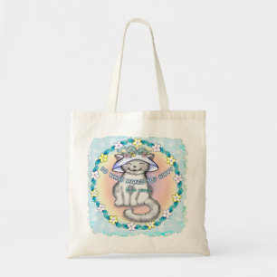 Tote Bag Happy Cat
