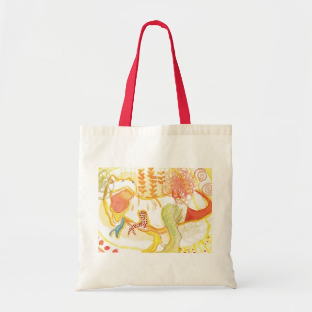 Tote Bag happy dinosaur (Devant)