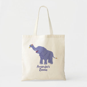 Tote Bag Happy Elephant (Personnaliser)