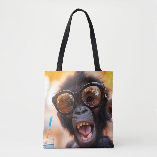Tote Bag Happy Gorilla (Devant)