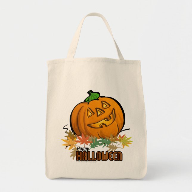 Tote Bag Happy Halloween (Devant)