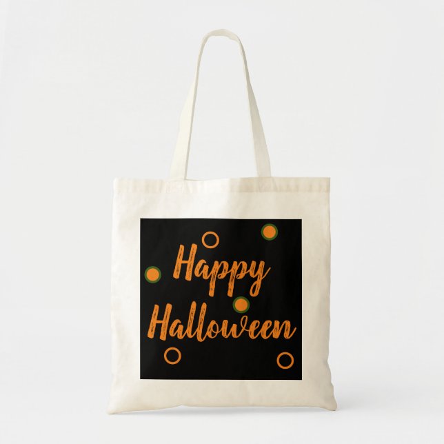 Tote Bag Happy Halloween (Devant)