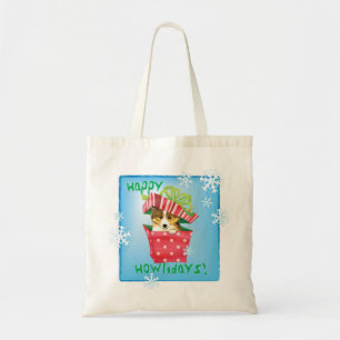 Tote Bag Happy Howlidays Sheltie