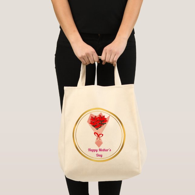 Tote Bag Happy Mother's Day mug  (Devant (produit))