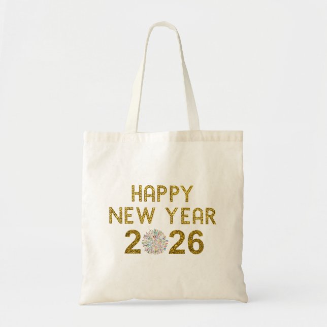Tote Bag Happy New Year 2026 (Devant)