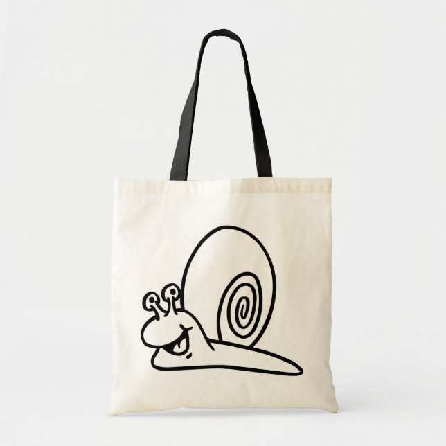Tote Bag Happy Snail Bag (Devant)
