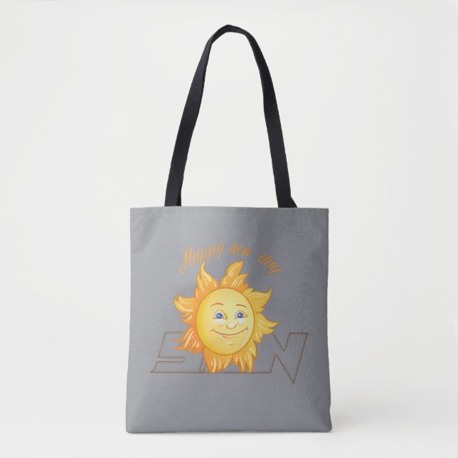 Tote Bag Happy Sun (Devant)