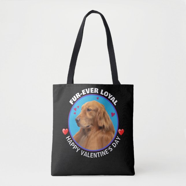Tote Bag Happy Valentine's day (Devant)