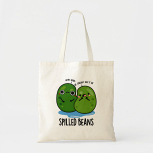 Tote Bag Haricots déversés Drôle Veggie Bean Pun