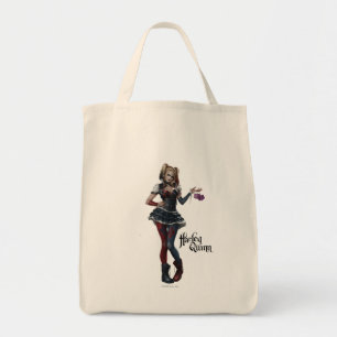 Tote Bag Harley Quinn With Fuzzy Dice