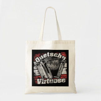 Tote Bag Harmonica Lover Squezing Virtuose Styrian Harmoni