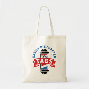 Tote Bag Harmonie Barbershop facilement distrait par des ét
