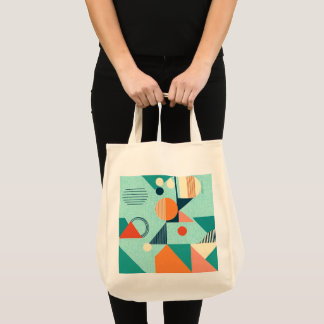 Tote Bag Harmonie géométrique Fourre-tout