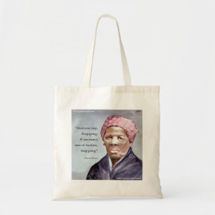 Tote Bag Harriet Tubman & Citation Éco-friendly Budget