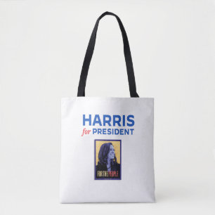 Tote Bag Harris pour le président / Kamala Harris pour le p