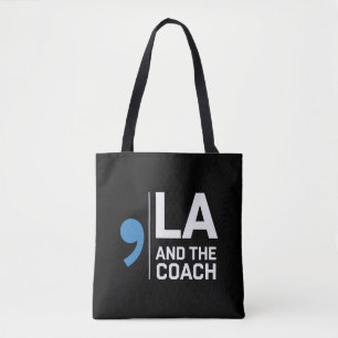 Tote Bag Harris Walz 2024 Virgule La et The Coach 2024