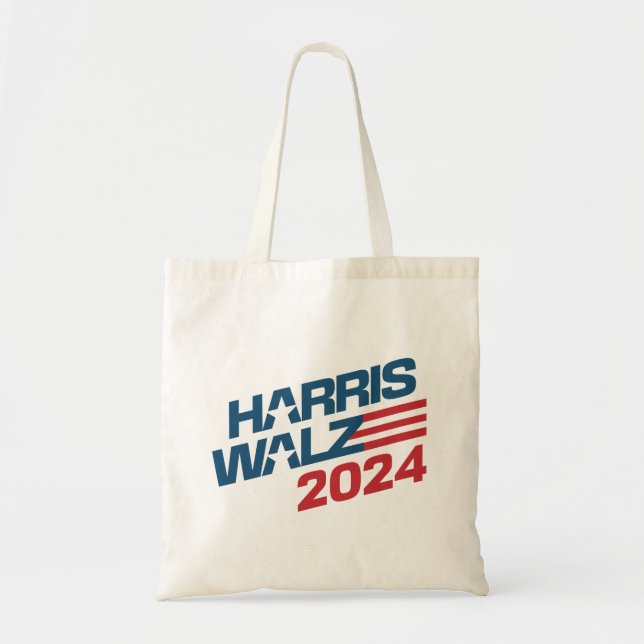 Tote Bag Harris Walz Élection 2024 (Devant)