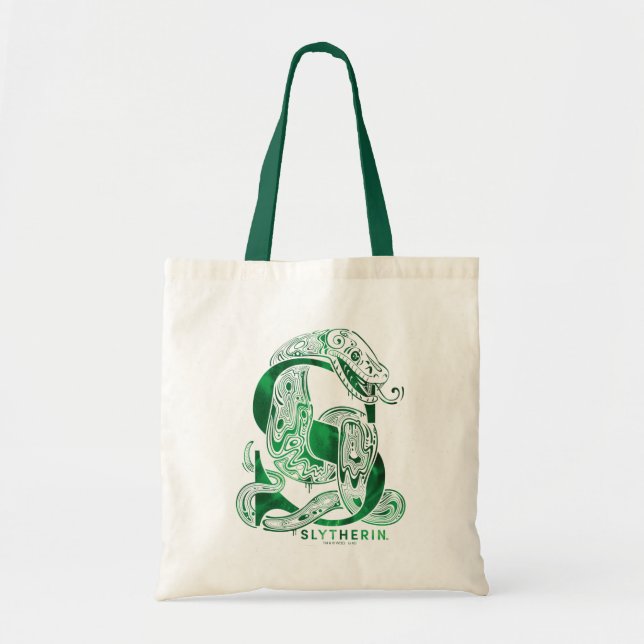 Tote Bag Harry Potter | Aguamenti SLYTHERIN™ Graphique (Devant)