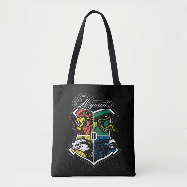 Tote Bag HARRY POTTER™ | Badge sportif HOGWARTS™ (Devant)