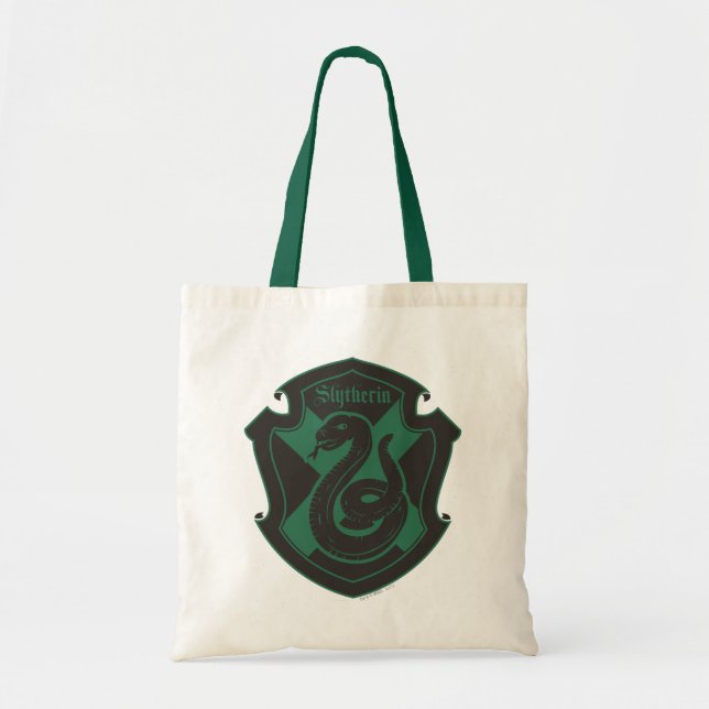 Tote Bag Harry Potter | Blason de fierté de la maison Serpe (Devant)