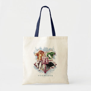 Tote Bag Harry Potter Blason HOGWARTS™ Aquarelle