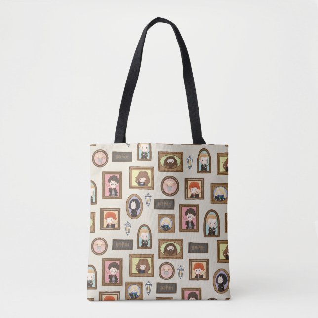 Tote Bag HARRY POTTER™ Chibi Image Frame Motif (Devant)