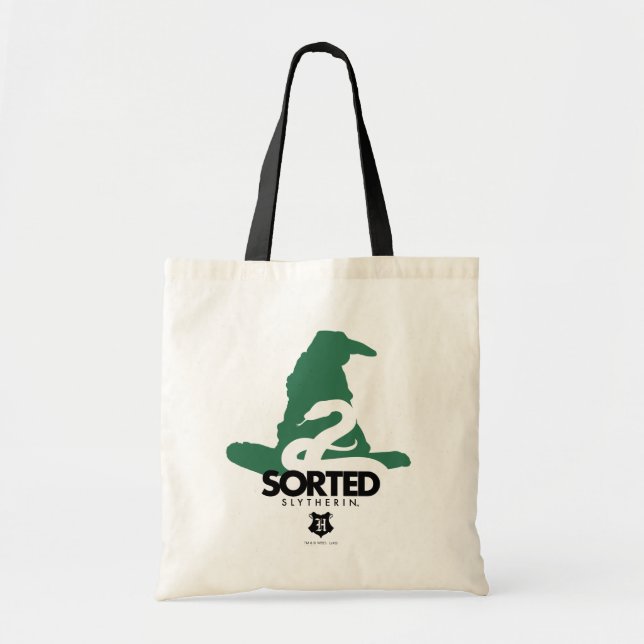 Tote Bag Harry Potter | Classé dans la maison SLYTHERIN™ (Devant)