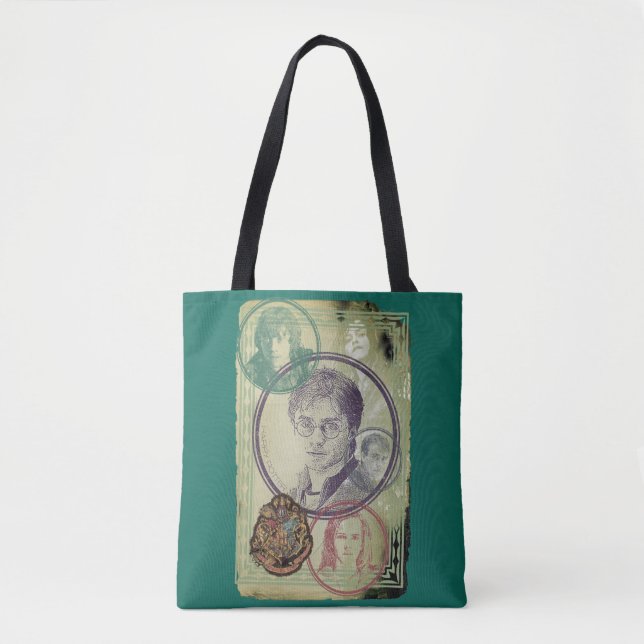Tote Bag Harry Potter Collage 9 (Devant)