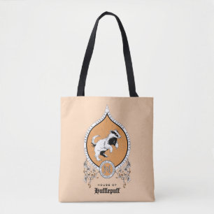 Tote Bag HARRY POTTER™   Délicat croquis HUFLEPUFF™ Crest