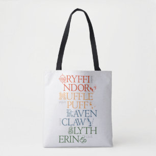 Tote Bag HARRY POTTER™ Delicate Sketch HOGWARTS™ Houses