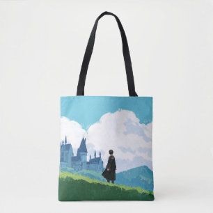 Tote Bag HARRY POTTER™ Dominant le château de Poudlard ™