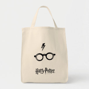 Tote Bag Harry Potter   Éclair de voiture et lunettes