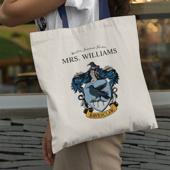 Tote Bag Harry Potter | Enseignant de Serdaigle Personnalis (Person carrying tote bag)