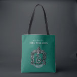 Tote Bag Harry Potter | Enseignant Slytherin Personnalisé<br><div class="desc">Ajoutez le nom de votre enseignant préféré et offrez-lui ce produit de design Harry Potter.</div>