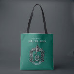 Tote Bag Harry Potter | Enseignant Slytherin Personnalisé<br><div class="desc">Ajoutez le nom de votre enseignant préféré et offrez-lui ce produit de design Harry Potter.</div>