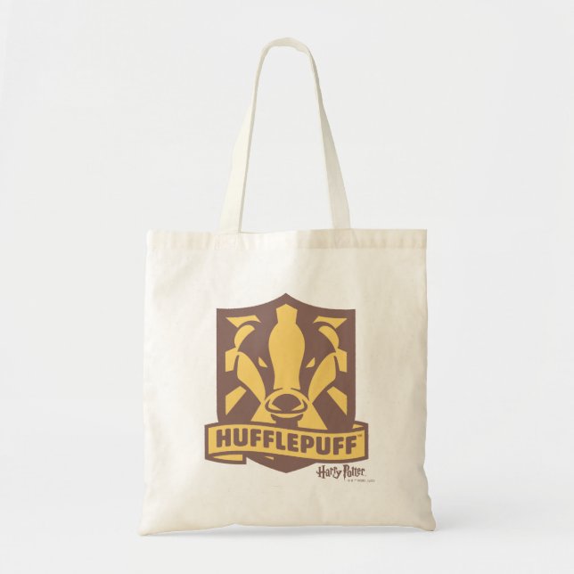 Tote Bag HARRY POTTER™ | Été Magique HUFFLEPUFF™ Crest (Devant)