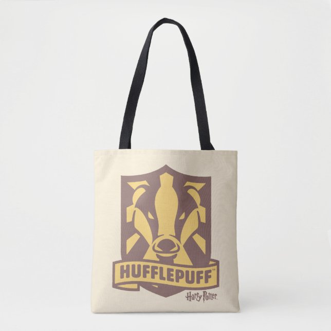 Tote Bag HARRY POTTER™ | Été Magique HUFFLEPUFF™ Crest (Devant)