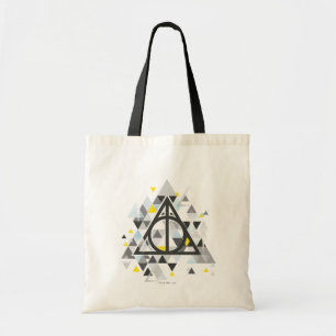 Tote Bag Harry Potter   Geometric Deathly Hallows